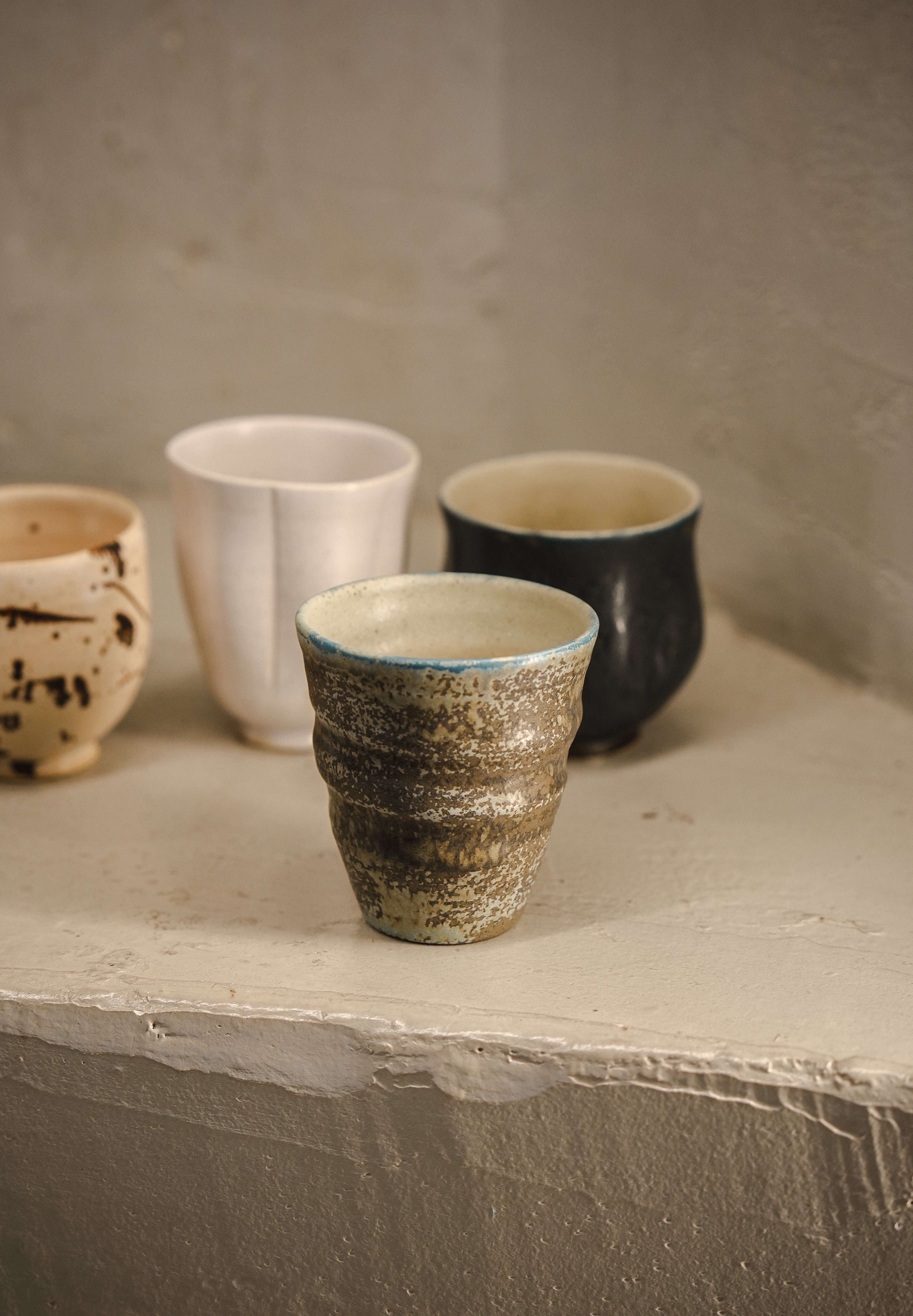 Nori x Eko Ceramics Blue cup