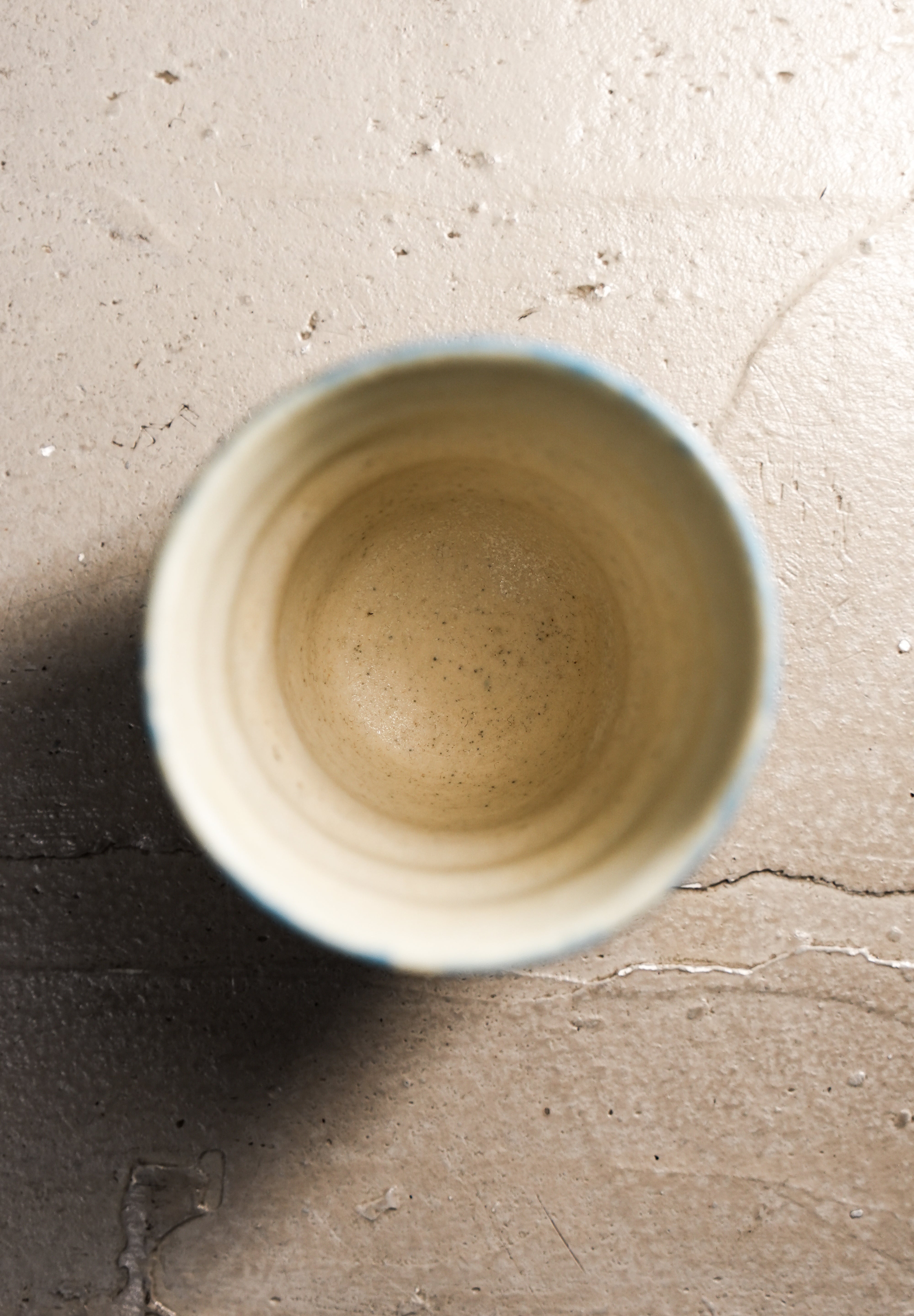 Nori x Eko Ceramics Blue cup