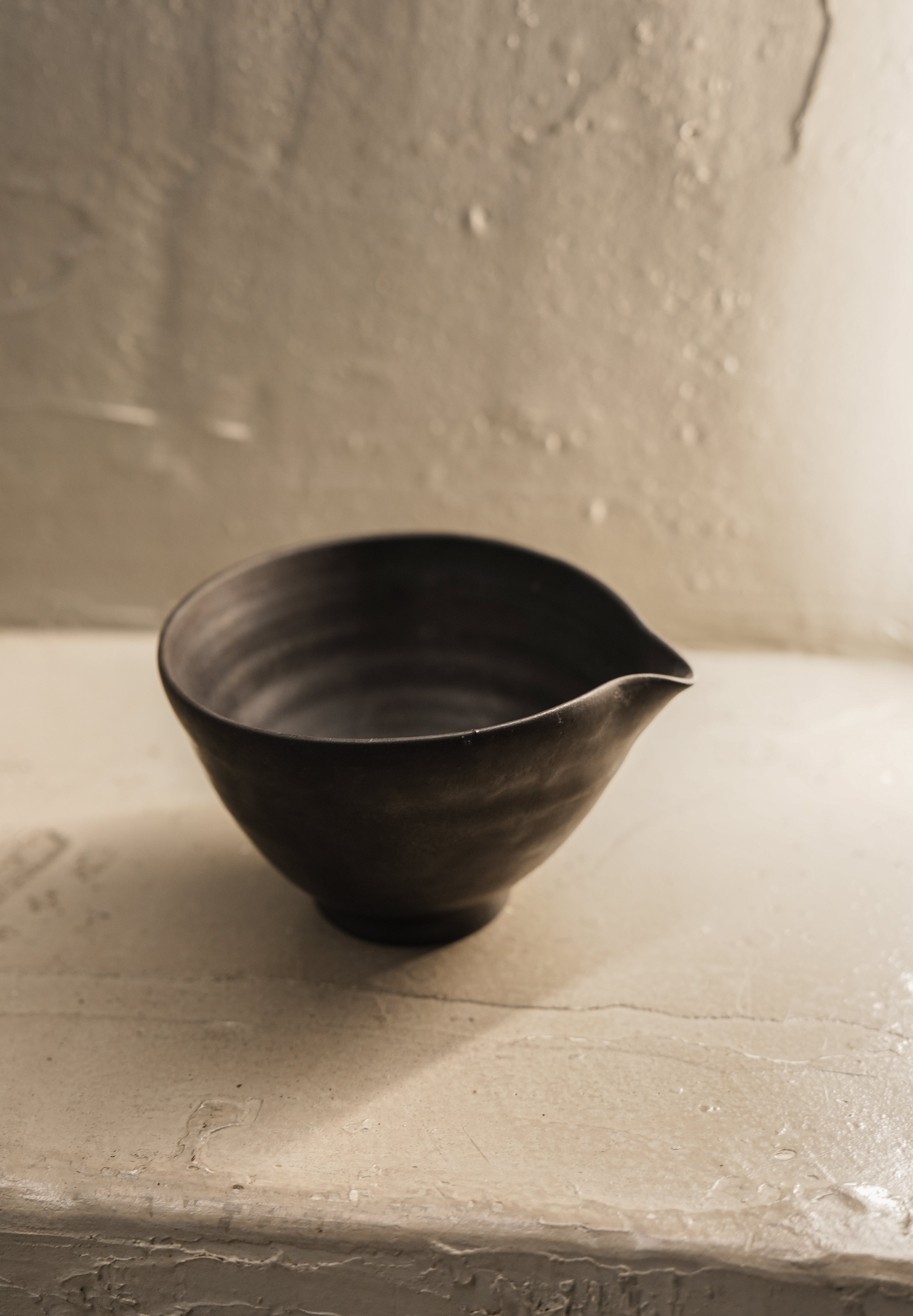 Nori x Eko Ceramics Black bowl