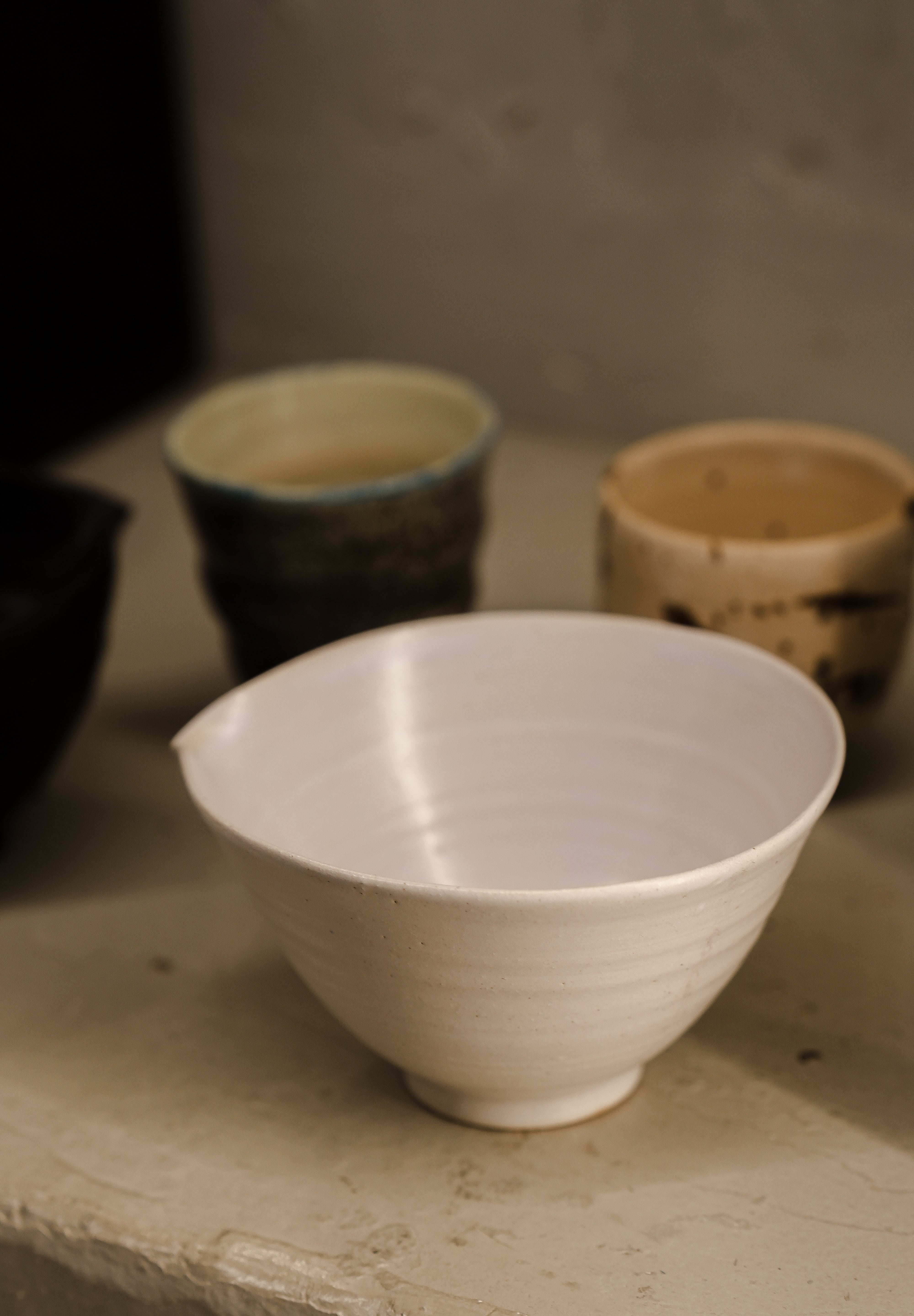 Nori x Eko Ceramics White bowl