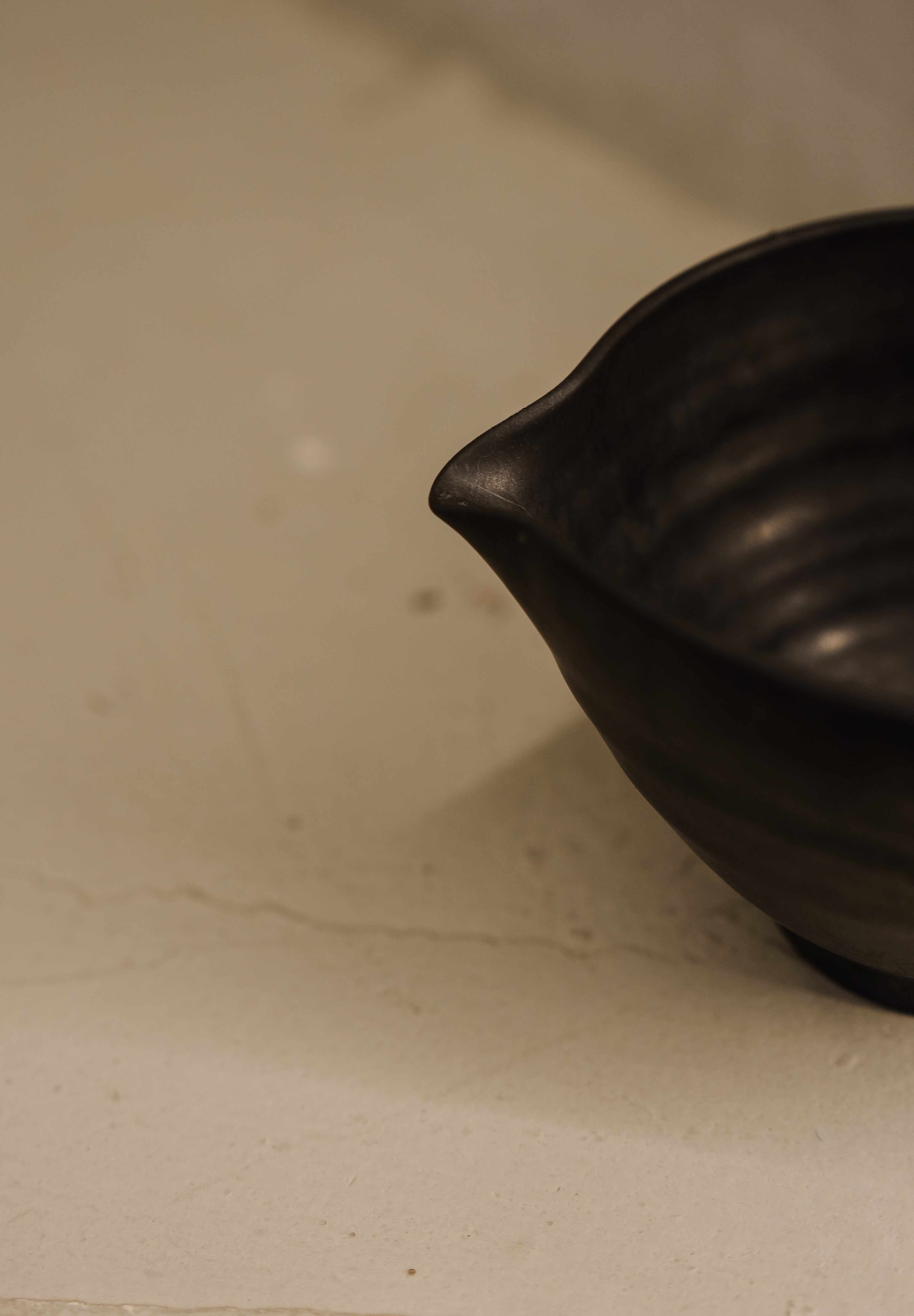 Nori x Eko Ceramics Black bowl